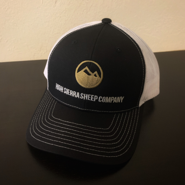 High Sierra Sheep Co White Trucker Hat